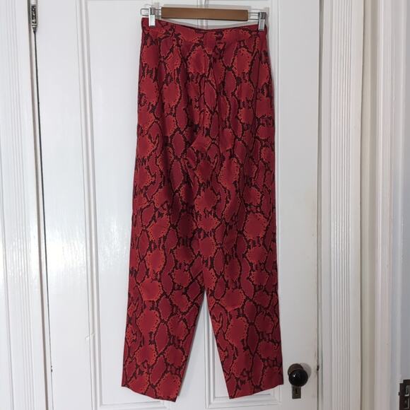 Year Of The Snake Couture Thai Silk Parachute Pants - Picture 2 of 4
